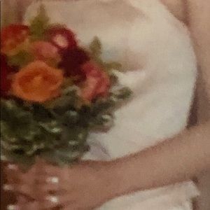 Bridesmaids ivory dresses